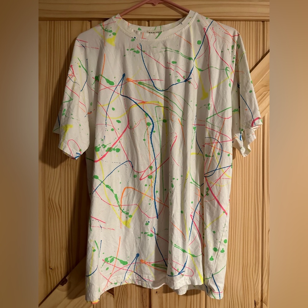 Splatter t-shirt
